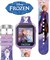 Умные цифровые часы для девочек Accutime FZN4672AZ Disney Frozen Anna Elsa, диаметр 41,15 мм, фиолетовые 1000003895