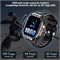Смарт-часы OUKITEL BT80 для мужчин, 2,13-дюймовый AMOLED HD-дисплей, 100 дней автономной работы, прочные военные смарт-часы с Bluetooth-звонками, пульсометром и датчиком кислорода в крови для Android и iOS (черные) 1000003984