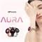Умные часы HiFuture Aura Female с функцией Bluetooth Calling, отслеживанием сна и пульса, водонепроницаемостью IP68, длительным временем автономной работы, 1,04-дюймовым AMOLED-дисплеем, золотистым цветом 1000004008