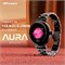 Умные часы HiFuture Aura Female с функцией Bluetooth Calling, отслеживанием сна и пульса, водонепроницаемостью IP68, длительным временем автономной работы, 1,04-дюймовым AMOLED-дисплеем, золотистым цветом 1000004008