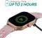 Умные часы Faster Nerv Watch 2 с HD-дисплеем 2,01 дюйма для мужчин и женщин, Bluetooth-звонки, пульсометр, артериальное давление, мониторинг сна и здоровья, фитнес-трекер для мужчин и женщин (розовые) 1000004110