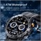 Смарт-часы CUBOT Military Rugged для мужчин, экран TFT 1,52 дюйма, круглый циферблат, трекер активности для спорта/здоровья/фитнеса с функцией Bluetooth-звонков, водонепроницаемый, управление голосом с помощью искусственного интеллекта, поддержка Android/ 1000004161