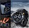 Смарт-часы CUBOT Military Rugged для мужчин, экран TFT 1,52 дюйма, круглый циферблат, трекер активности для спорта/здоровья/фитнеса с функцией Bluetooth-звонков, водонепроницаемый, управление голосом с помощью искусственного интеллекта, поддержка Android/ 1000004161