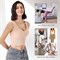 GraGra Comfy Cami Bra для женщин, укороченный топ из 4 частей для йоги, удлиненный мягкий бюстгальтер для дома, укороченный спортивный топ без рукавов для женщин (один размер) 1000004807