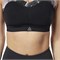 Reebok Women's Puremove-Shattered Sports Bra, Womens, Sports Bra, DY8074, Black, XS 1000004883