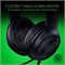 Сверхлегкая игровая гарнитура Razer Kraken X Lite: объемный звук 7.1 — легкая алюминиевая оправа — гибкий кардиоидный микрофон — для ПК, PS4, PS5, Switch, Xbox One, Xbox Series X и S, мобильных устройств — черная 1000005201
