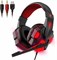 Игровая гарнитура TERRIFI Stereo Pro с микрофоном с функцией шумоподавления ENC, светодиодной подсветкой, объемным звуком и мягкими амбушюрами с эффектом памяти для PS5, PS4, Xbox One, Switch, ПК, ноутбука, мобильного телефона, красная 1000005230 - фото 522111