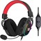 Проводная игровая гарнитура Redragon H510 Zeus-X RGB - объемный звук 7.1 - 53-миллиметровые динамики в амбушюрах из пеноматериала с эффектом памяти и прочным тканевым покрытием - многоплатформенные наушники - питание от USB для ПК/PS4/NS 1000005318 - фото 522142
