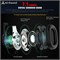 Наушники Airsound Gaming Over-Ear Headset | Красные светодиодные индикаторы | Объемный звук 7.1 | Микрофон с шумоподавлением | Регулятор громкости, USB-интерфейс для PS4/PS5, Xbox, Nintendo Switch для ПК, Mac, ноутбука (Alpha-2) 1000005241