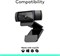 Веб-камера Logitech C920 HD Pro, видеозвонки Full HD 1080P/30 кадров в секунду, чистый стереозвук, HD-коррекция яркости, поддержка Skype, Zoom, FaceTime, Hangouts, ПК/Mac/ноутбук/Macbook/планшет — черная 1000005365