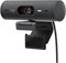 Веб-камера Logitech Brio 500 Full HD с автоматической коррекцией яркости, режимом показа, двумя микрофонами с шумоподавлением, защитной шторкой, поддержкой Microsoft Teams, Google Meet, Zoom, кабелем USB-C (графитовый) 1000005385 - фото 522526