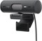 Веб-камера Logitech Brio 500 Full HD с автоматической коррекцией яркости, режимом показа, двумя микрофонами с шумоподавлением, защитной шторкой, поддержкой Microsoft Teams, Google Meet, Zoom, кабелем USB-C (графитовый) 1000005385