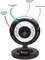 Веб-камера Quantum QHM495LM 6 Light для ноутбука/настольного компьютера (черная) 1000005469