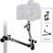 XUMIUZIY Универсальное крепление для веб-камеры 530 мм с регулируемым на 360° держателем, гибкая подставка для телефона, полностью металлическая двухсекционная удлиненная стойка Magic Arm для цифровой зеркальной камеры, веб-камеры и микрофона 1000005530