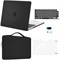 Чехол MOSISO для MacBook Air 13 дюймов (2024, 2023, 2022, M3, A3113, M2, A2681) из прочного пластика, чехол, чехол для клавиатуры, чехол для веб-камеры и пленка для экрана для MacBook Air 13,6 дюйма, черный 1000005532 - фото 523235