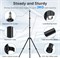 Штатив-штатив ULANZI TT43 Light Stand, выдвижной, 6,23 фута, регулируемый, алюминиевый, портативное решение для освещения, веб-камер, фотоаппаратов и софтбоксов 1000005535