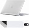 Чехол Se7enline, совместимый с 14-дюймовым Macbook Pro 2021-2024 M4 M3/M2/M1 A2918/A2992 A3112 A3401/A2779/A2442, прозрачный, с блестками, чехол для клавиатуры, защитная пленка для сенсорной панели и крышка веб-камеры 1000005552 - фото 523340