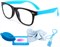 Очки Faerieking Blue Light Eyewear для детей, игровые компьютерные очки для девочек и мальчиков, с защитой от усталости глаз и УФ-бликов 1000005742 - фото 524255