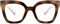 Очки Zeelool Trendy Rectangle с прозрачными линзами без диоптрий для женщин TR90 Eyewear Malcolm VFT0269 1000005746 - фото 524274