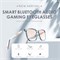 Bluetooth-очки MAKINGTEC, умные аудиоочки с микрофоном, линзами, защищающими от синего света, с открытым ушным вкладышем и возможностью подключения по Bluetooth для игр, встреч, путешествий, вождения 1000005924