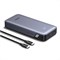 Портативный внешний аккумулятор UGREEN 20000 мАч, 30 Вт, 3 порта (2 USB-C и USB-A), цифровой дисплей, быстрая зарядка, портативное зарядное устройство с кабелем для iPhone 16 серии, Galaxy S25U/S25/S24, iPad, AirPods 1000006185