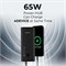 Внешний аккумулятор Faster PD-65W Power Bank 20000 мА·ч — портативное зарядное устройство высокой емкости с быстрой зарядкой 65 Вт — два порта USB и Type-C для ноутбуков, смартфонов, планшетов — аккумулятор с 4 портами для путешествий и поездок 1000006240