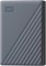 WD My Passport 6 ТБ, портативный жёсткий диск, работает с устройствами USB-C и USB-A, с программным обеспечением для управления устройствами, работает с ПК, Mac, игровыми консолями и мобильными устройствами 1000006529 - фото 526114