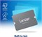 Lexar NS100 256 ГБ 2,5-дюймовый внутренний твердотельный накопитель SATA III, скорость чтения до 550 МБ/с (LNS100-256RB) 1000006590