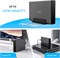 Внешний корпус для жесткого диска ORICO 3.5, корпус для жесткого диска USB 3.0 SATA HDD/SSD с адаптером питания 12 В 2 А и вертикальной подставкой для жесткого диска 2,5/3,5 дюйма емкостью до 16 ТБ 1000006600