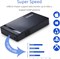 KingData Hard Drive Enclosure, USB 3.0 to SATA HDD Caddy for 3.5 inch SSD HDD Disk with DC Power Adapter, Hard Drive Docking Station, Tool Free SSD HDD Enclosure for Windows, Linux, Mac OS, PS4, Xbox 1000006604