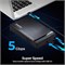 KingData Hard Drive Enclosure, USB 3.0 to SATA HDD Caddy for 3.5 inch SSD HDD Disk with DC Power Adapter, Hard Drive Docking Station, Tool Free SSD HDD Enclosure for Windows, Linux, Mac OS, PS4, Xbox 1000006604