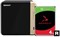 Высокопроизводительный настольный NAS-сервер QNAP TS-464-8G-44S-US с 4 отсеками, емкостью 12 ТБ и предустановленным RAID 5, комплект жестких дисков Seagate IronWolf 1000006609