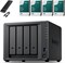 Synology DS425+ NAS Server Bundle 4 Bay (6GB RAM, 80TB Storage) – 4 x 20TB Synology NAS HDDs, High-Performance Desktop Network Storage Device – Includes 1st Wave External 512GB SSD for Back-up 1000006613 - фото 526489