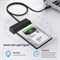 Адаптер SATA-USB для жестких дисков HDD/SSD 2,5 дюйма и 3,5 дюйма, кабель-адаптер для жесткого диска, с адаптером питания 12 В, SATA-USB 1000006638