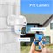 Hiseeu PTZ Camera+Bullet Camera- 8CH Wireless Security Camera System,3MP Wireless CCTV System With 2-Way Audio,Remote View,IP66 Waterproof,Color Night Vision,Motion Detect&App Alert,1TB HDD Included 1000006639