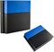 Матовая крышка отсека для жесткого диска eWINNER Solid Matte, совместимая с консолью PlayStation 4, сменная лицевая панель корпуса (синяя) 1000006647