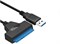 Адаптер WANGCL USB 3.0 - SATA для 2,5-дюймового твердотельного накопителя, 22-контактный разъем SATA III - USB для чтения жестких дисков, поддерживается компьютерами, ноутбуками, ПК и телефонами 1000006648