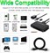 USB 3.0 to SATA and IDE Adapter, External Hard Drive Ultra Recovery Converter Kit for Universal 2.5 3.5 IDE and SATA HDD SSD, 5.25-inch DVD/CD-ROM Optical Drive, Included Power Adapter, Easy to Use 1000006652