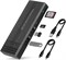 XLT M.2 NVMe SSD Enclosure Adapter Tool-Free, USB 3.2 Gen 2 10Gbps HDD Adapter MKey(B+M Key) SSD Reader, with 2 Port USB Type-A and SD/TF Cardread, Support UASP Trim for 2242/2260/2280 1000006653 - фото 526687