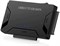 Адаптер Karessories USB 3.0 - SATA IDE, универсальный конвертер для жестких дисков 2,5" / 3,5" SATA и IDE, включает в себя адаптер питания 12 В 2 А, поддерживает емкость до 6 ТБ 1000006694