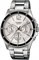 Мужские часы Casio MTP-1374D-7AVDF с серебристым циферблатом и серебристым браслетом 1000006870 - фото 527354