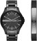 Мужские часы Armani Exchange с кварцевым механизмом и корпусом диаметром 46 мм, с ремешком из нержавеющей стали, кожи или силикона 1000006872 - фото 527361