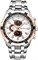 CURREN Watches Men, спортивные водонепроницаемые кварцевые наручные часы из нержавеющей стали для мужчин и мальчиков, 6 часов, кварцевый механизм 1000007081 - фото 528222