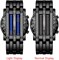 MAKINGTEC Binary Matrix Blue LED цифровые часы мужские классические креативные модные наручные часы с черным покрытием 1000007088 - фото 528251 MAKINGTEC Binary Matrix Blue LED цифровые часы мужские классические креативные модные наручные часы с черным покрытием 1000007088 - фото 528251