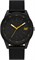 Мужские часы Caterpillar CATWATCHES Cat Insignia Black, корпус 42 мм, черный корпус из АБС-пластика, черный ремешок из силикона, черно-желтый циферблат 1000007191 - фото 528705