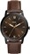 Мужские аналоговые часы Fossil The Minimalist 3H с черным циферблатом из кожи — FS5551 1000007269 - фото 529044