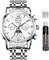 ОЛЕВС Монтре хронограф? Quartz pour Homme, Браслет en Cuir, bo?tier dor? avec Date du Jour, Montre браслет en Acier Inoxydable, Montre Lumineuse pour Homme, Tendance, 1000007383 - фото 529548