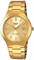 Часы Casio для пары — MTP/LTP-1170N-9ARDF, золотой циферблат, золотой браслет 1000007423 - фото 529715