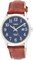 Мужские кварцевые часы Timex с аналоговым дисплеем и кожаным ремешком — Tw2R63800 1000007427 - фото 529724