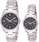 Набор аналоговых парных часов Casio His and Hers из нержавеющей стали с черным циферблатом [MTP/LTP-1302D-1A1V] 1000007557 - фото 530268